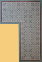 Load image into Gallery viewer, Full image of flag-shaped Grace Floorcloth #4