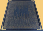 Load image into Gallery viewer, Full image of Autumn Leaves Floorcloth #6, side perspective.