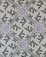 Load image into Gallery viewer, Close up of motifs - Beaux Arts Floorcloth #3.