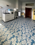 Load image into Gallery viewer, Second in-situ photo of Chambers House Floorcloth #1.