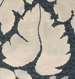 Load image into Gallery viewer, Close up of whited out leaf shape - Chambers House Floorcloth #1.