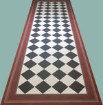 Load image into Gallery viewer, Full image of Diamond Floorcloth #1.