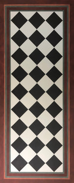 Load image into Gallery viewer, Full Image of Diamond Floorcloth #3.