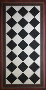 Load image into Gallery viewer, Full image of Diamond Floorcloth #4.