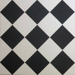 Load image into Gallery viewer, Close up of diamond array - Diamond Floorcloth #1.