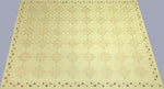Load image into Gallery viewer, Full image of this floorcloth based on a pattern found in the Edward Durant House in Newton, MA, c1734.
