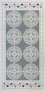 Load image into Gallery viewer, Full image of Edward Durant Floorcloth #2.