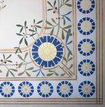 Load image into Gallery viewer, Corner View - Graves Floorcloth #5.