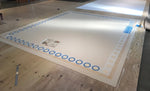Load image into Gallery viewer, Graves Floorcloth #5 - production photo 1.