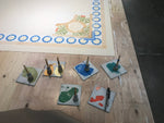 Load image into Gallery viewer, Graves Floorcloth #5 - production photo 2.