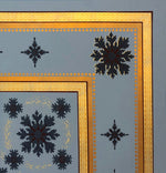 Load image into Gallery viewer, Close up of corner of Humphries Floorcloth #2.