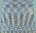 Load image into Gallery viewer, This floorcloth is based on a pattern traced by Esther Stevens Brazer from the Isaac Buck House in Connecticut, c. 1800.  This is a wonderful version of the classic interlocking circle pattern.