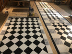 Load image into Gallery viewer, Porduction Image 2, John Jay Homestead Floorcloth #2.