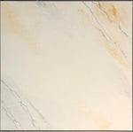 Load image into Gallery viewer, Close up of white square motifs - John Jay Homestead Floorcloth #1.