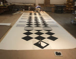 Load image into Gallery viewer, Production image 3 - John Jay Homestead Floorcloth #1.
