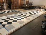 Load image into Gallery viewer, Production image 1 - John Jay Homestead Floorcloth #2.