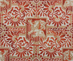 Load image into Gallery viewer, Close up of motif #1 - Lion & Shield FLoorcloth #5.