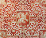 Load image into Gallery viewer, Close up of motif #2 - Lion & Shield FLoorcloth #5.