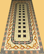 Load image into Gallery viewer, A full image of Wunderlich Floorcloth #2.