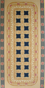 Load image into Gallery viewer, A full image of Wunderlich Floorcloth #4.