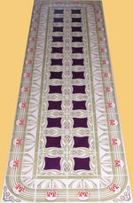 Load image into Gallery viewer, A full image of Wunderlich Floorcloth #5.