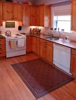 Load image into Gallery viewer, An in-situ image of Grace Floorcloth #2.