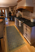 Load image into Gallery viewer, An in-situ image of Grace Floorcloth #3.