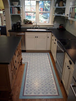 Load image into Gallery viewer, In-situ image of Grace Floorcloth #4.