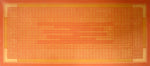 Load image into Gallery viewer, A full image of Autumn Leaves Floorcloth #4 as a runner.