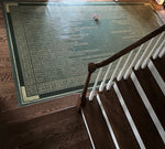 Load image into Gallery viewer, In-Situ image of Autumn Leaves #5 in the entry of this lovely home.