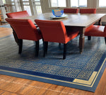 Load image into Gallery viewer, An in-situ image of Autumn Leaves Floorcloth #6.