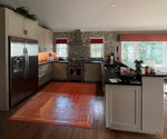 Load image into Gallery viewer, Second in-situ image, Autumn Leaves Floorcloth #7.