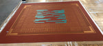 Load image into Gallery viewer, Production image, Autumn Leaves Floorcloth #7.