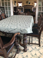 Load image into Gallery viewer, In-situ image of Bungalow Branches Floorcloth #2.