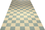 Load image into Gallery viewer, Checkerboard Floorcloth #2