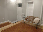 Load image into Gallery viewer, In-situ image of this floorcloth in it's new home and looks great with the modern decor.