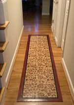 Load image into Gallery viewer, An on-situ image of Chintz Floorcloth #4.