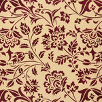 Load image into Gallery viewer, Close up of motifs in Chintz Floorcloth #4.