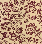 Load image into Gallery viewer, Close up of pattern repeat - Chintz Floorcloth #5.