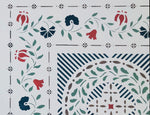 Load image into Gallery viewer, A close up of another corner from Edward Durant Floorcloth #2.