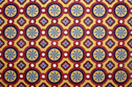 Load image into Gallery viewer, This is a close up of the pattern for The  Field House Floorcloth #1.
