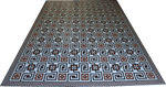 Load image into Gallery viewer, The full image of Eidsvoll 1814 Floorcloth #1.