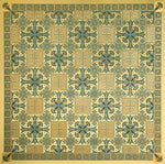 Load image into Gallery viewer, A full image of Greek Key Floorcloth #4.