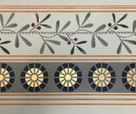 Load image into Gallery viewer, Close up of border - Graves Floorcloth #4.