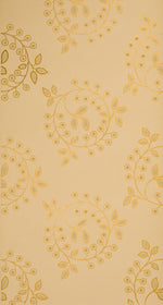 Load image into Gallery viewer, The wallpaper remnant the center pattern of this floorcloth is based on.  From Bolling & Company's antique wallpaper archive.