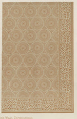 Load image into Gallery viewer, An image of the catalog page showing the border pattern for this floorcloth - Robert Graves Co. c. 1889.