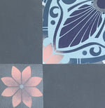 Load image into Gallery viewer, An image of the corner of this floorcloth.
