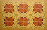 Load image into Gallery viewer, The full image for Honeymoon Floorcloth #1.