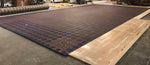 Load image into Gallery viewer, Hay House Floorcloth #4 in production.