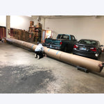 Load image into Gallery viewer, An image of one stage of the arduous packing process for Hay House Floorcloth #4.